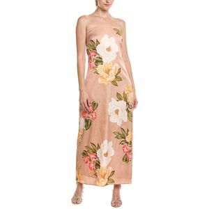 Hutch Womens  Elena Maxi Dress, Brown